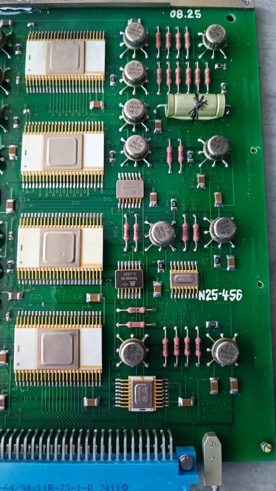 Military Soviet specialized analog-computing board module KP-5 / N25-456.