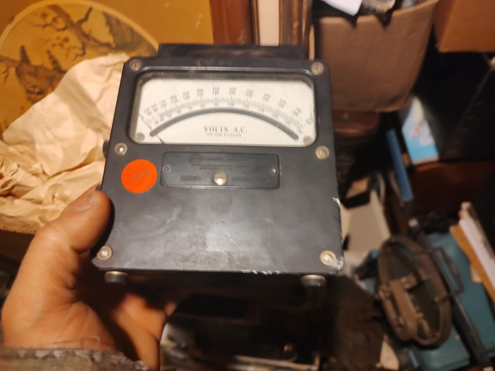Daystorm Ac Voltmeter Vintage