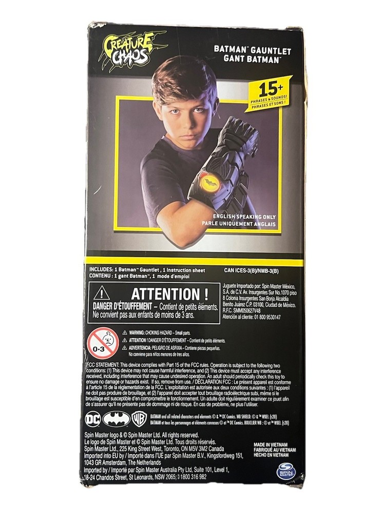 DC Comics Batman Interactive Gauntlet New