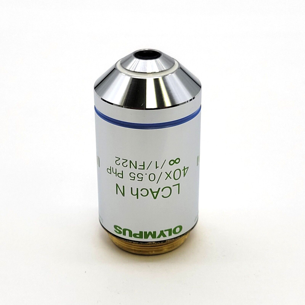 Olympus Microscope Objective LCAch N 40x PhP Phase Contrast