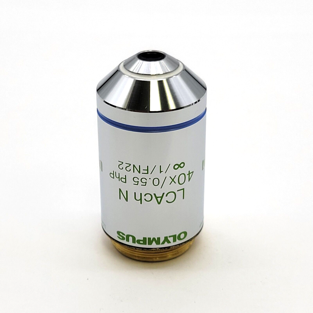 Olympus Microscope Objective LCAch N 40x PhP Phase Contrast