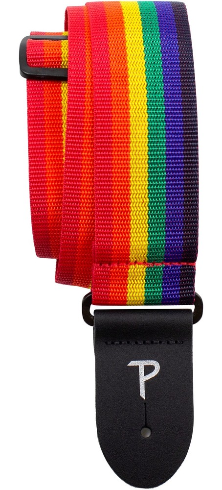 Perri's 2" Nylon Guitar Strap Rainbow