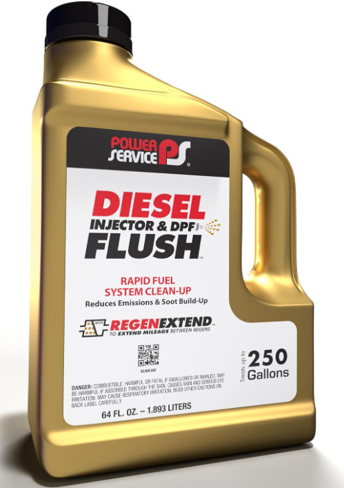 Diesel Injector & DPF Flush Cleaner – 64oz Fuel System Treatment