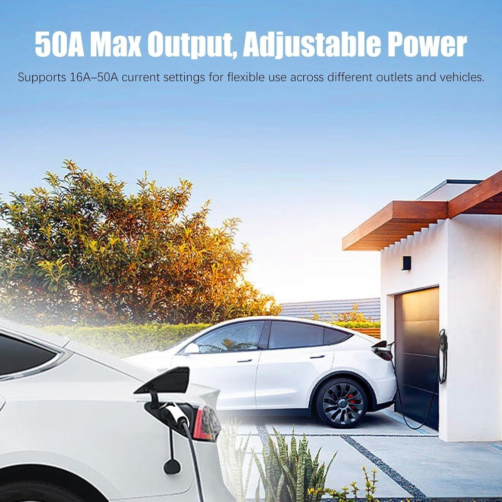 Tesla Level 2 EV Charger 50A - High Performance ⚡
