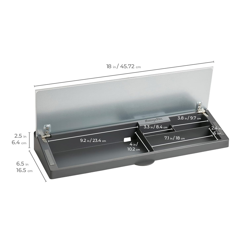 Messagestor Keyboard Write and Store, Desk Organizer, Assorted