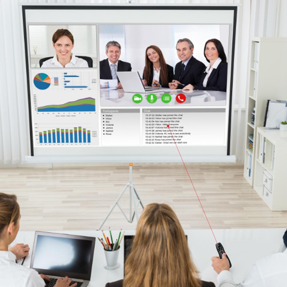 Wireless Presenter Remote Presentation Pointer Clicker Powerpoint Remote Clicker