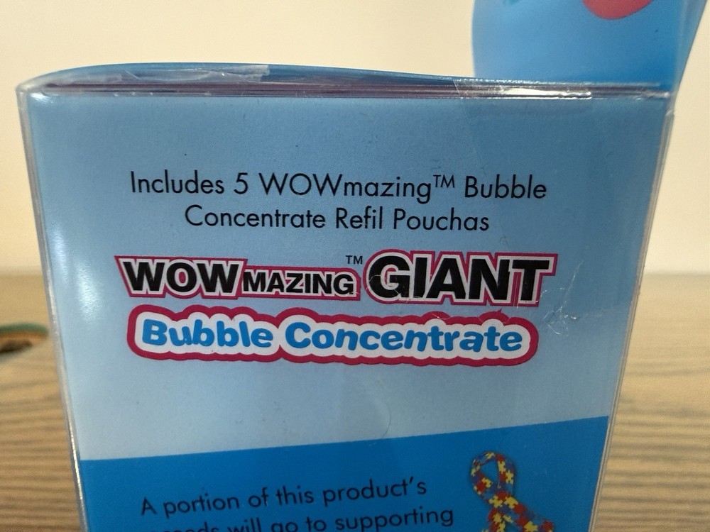 WOWmazing Giant Bubble Concentrate Solution Individual Packs