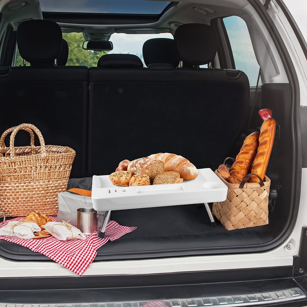 Portable Folding Tailgate Tray Cutting Board - Chop/Fish Filet/Prep Table