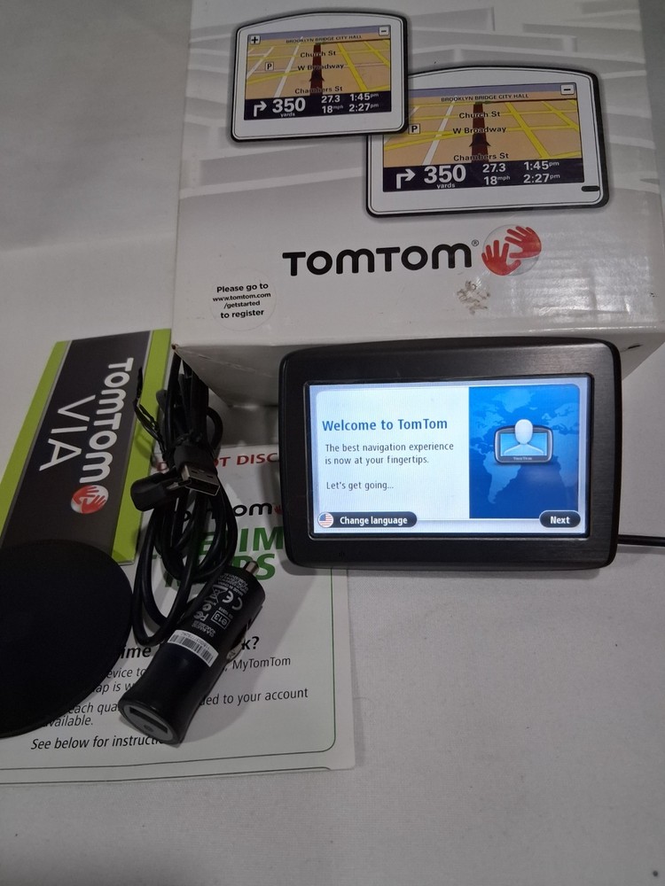 TomTom GPS Navigation #4EV42 for parts