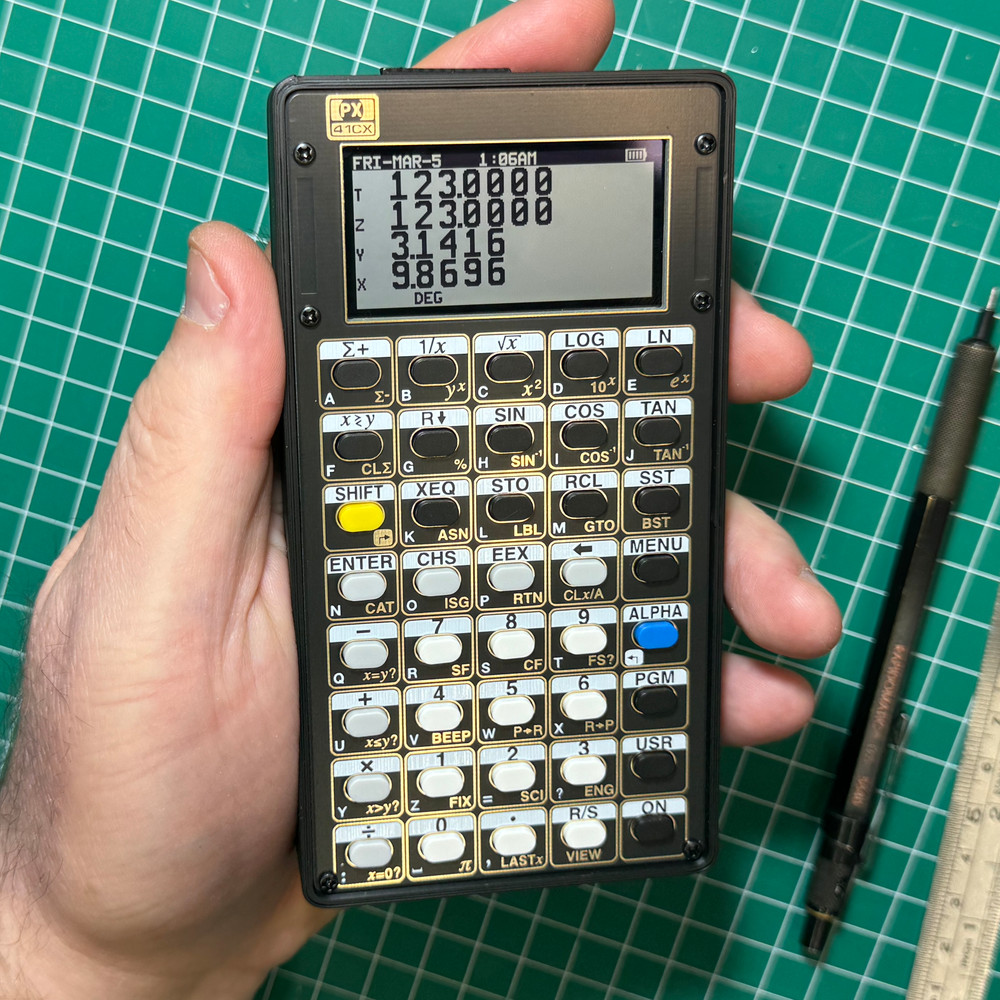 PX-41CX BUILD a HP-41CX emulator KIT