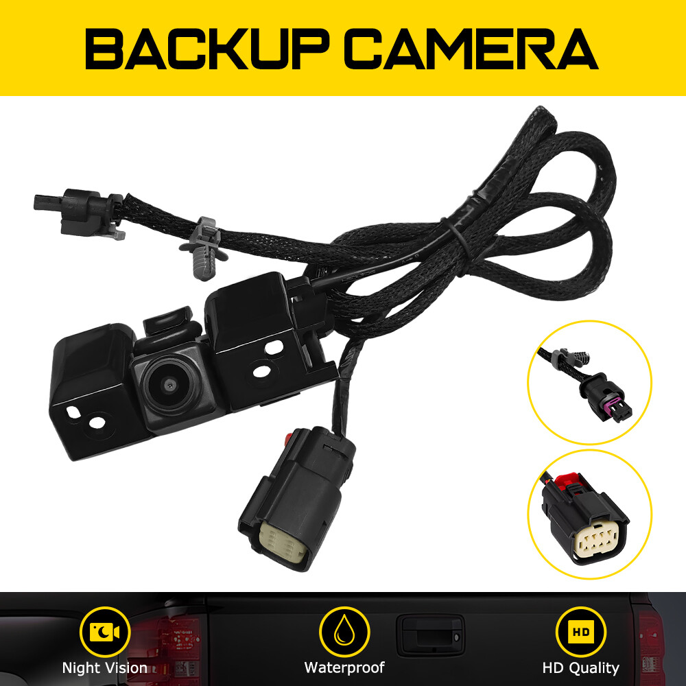 Rear Tailgate Handle Backup HD Camera For Chevy Silverado GMC Sierra 2016-2019