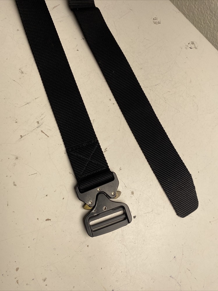FAIRWIN Tactical Belt Military Quick Release Riggers Web Belt Black