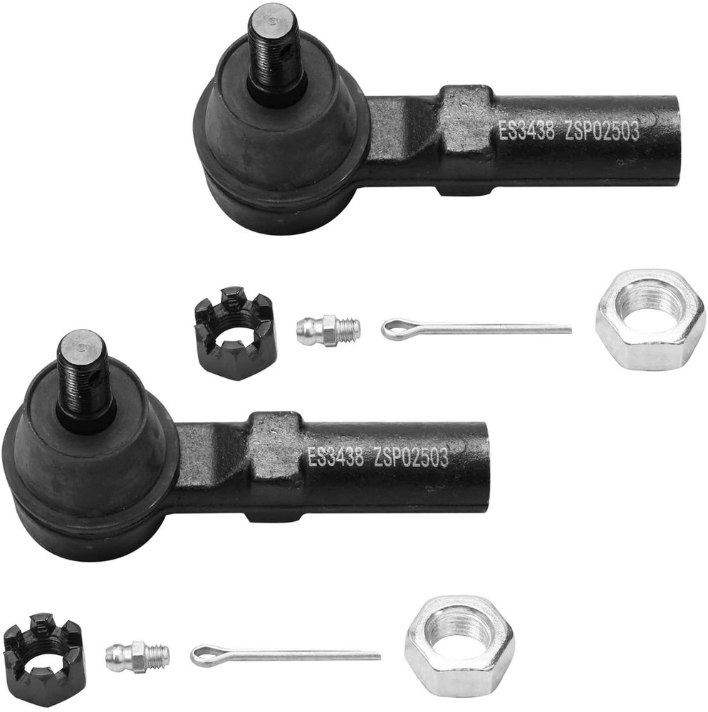 Front Inner & Outer Tie Rods Assembly for 2004 2005 - 2006 Nissan Altima Maxima