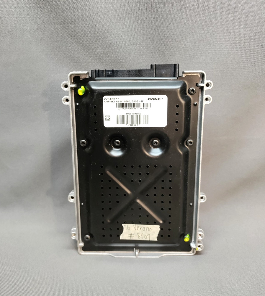 2012-2017 Verano Bose Amplifier 22848377