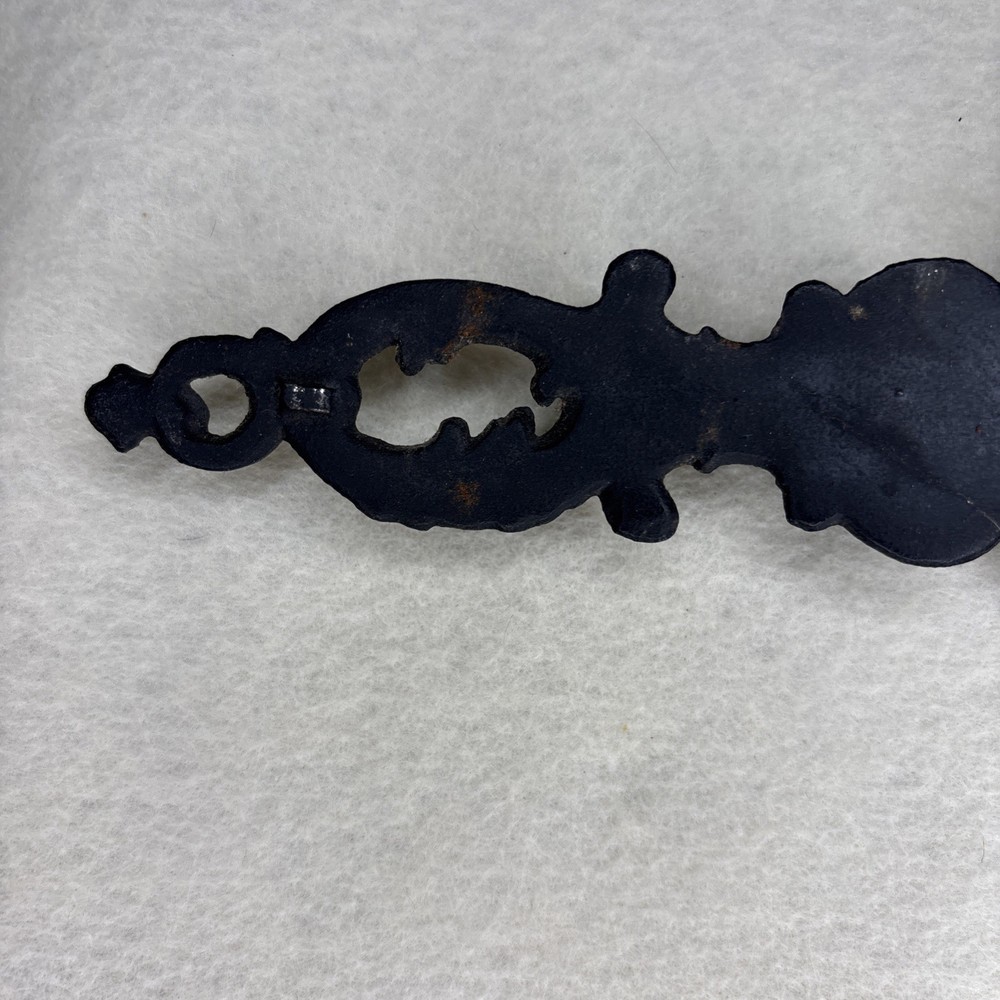 Vintage Cast Iron Nutcracker 6.75” Medieval Face