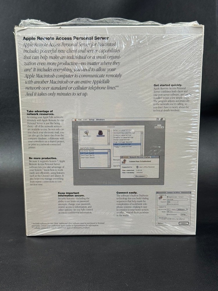 1993 Vintage Macintosh ~ Apple Remote Access Personal Server ~ NEVER USED