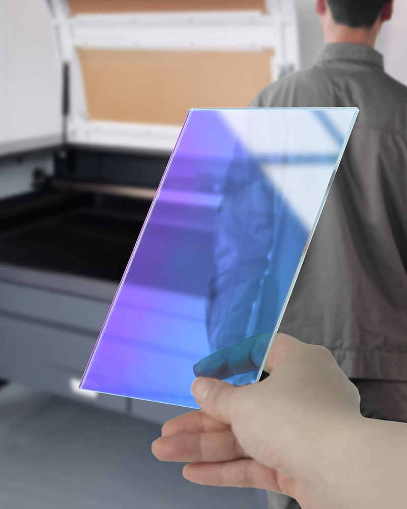 5 Pack Iridescent Acrylic Sheets Translucent Plexiglass Sheet Colored Plastic Pa