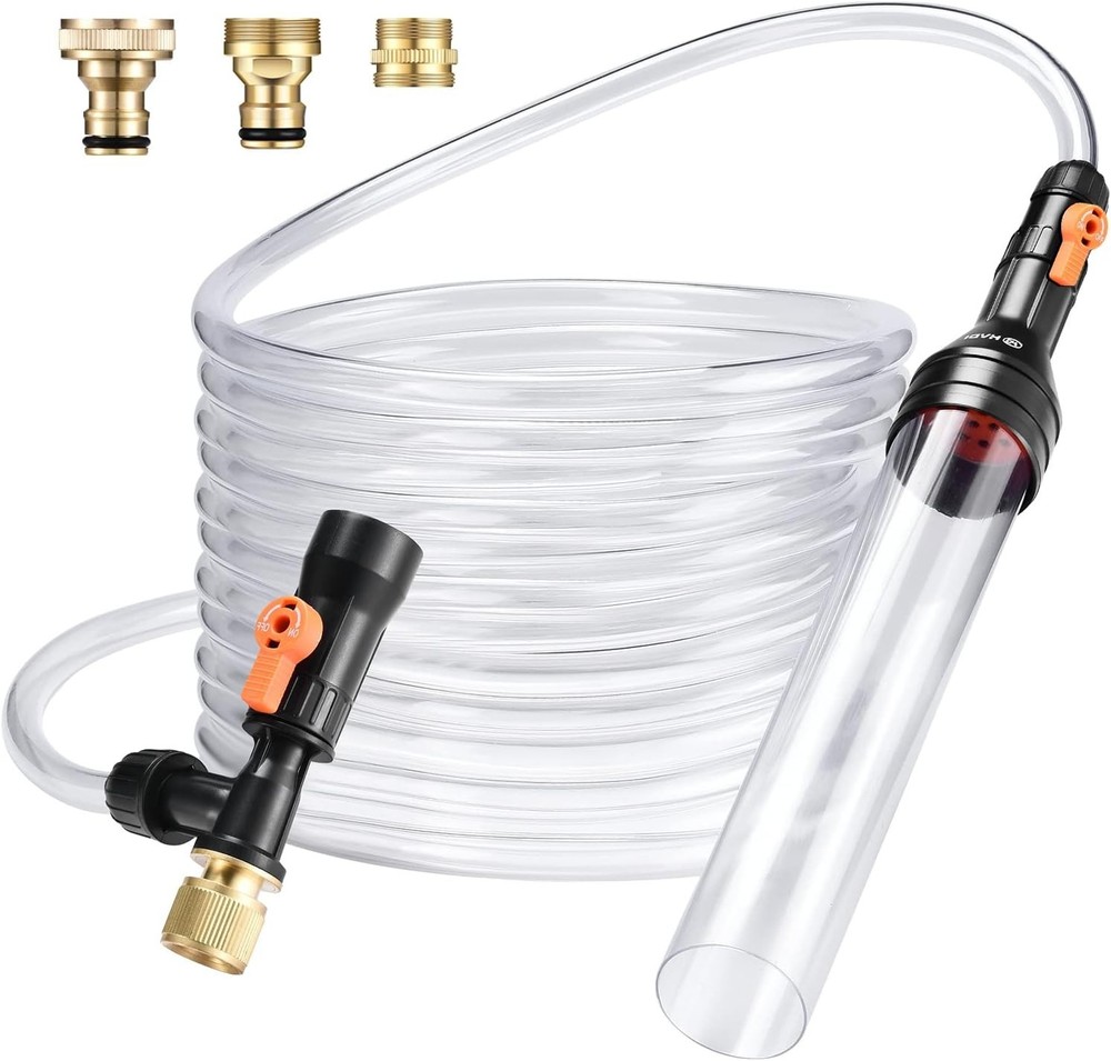 Upgraded Aquarium Water Changer - Improved Cleaning System