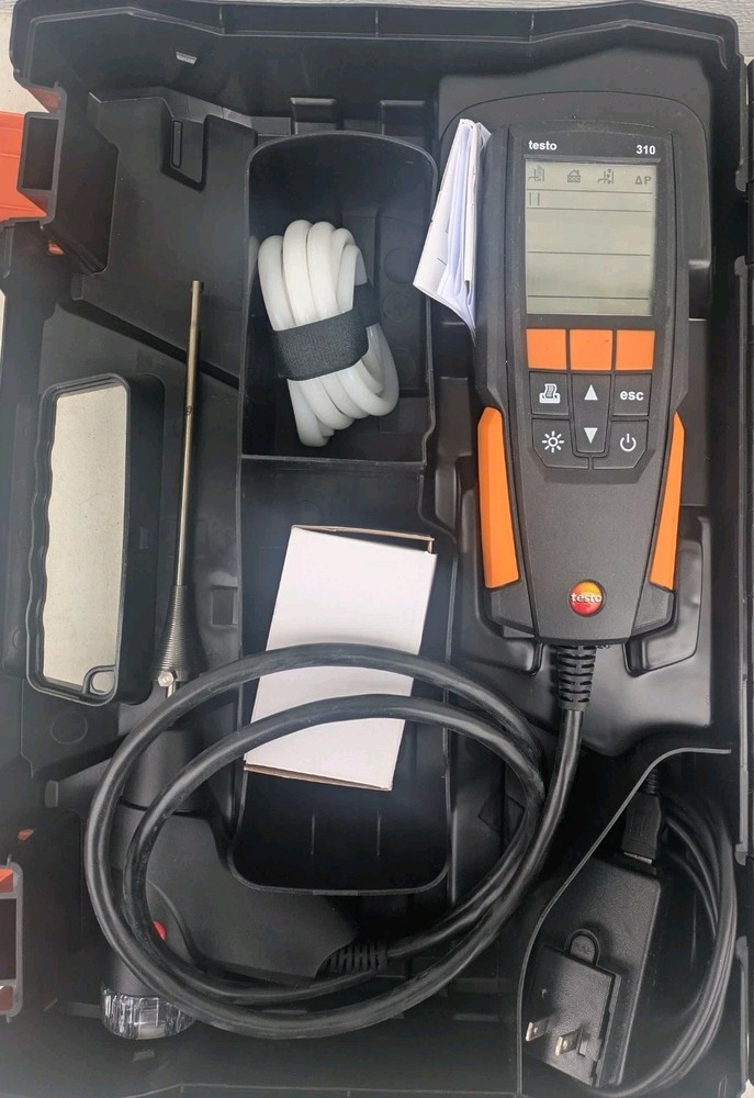 Testo 310 Residential Combustion Analyzer Kit