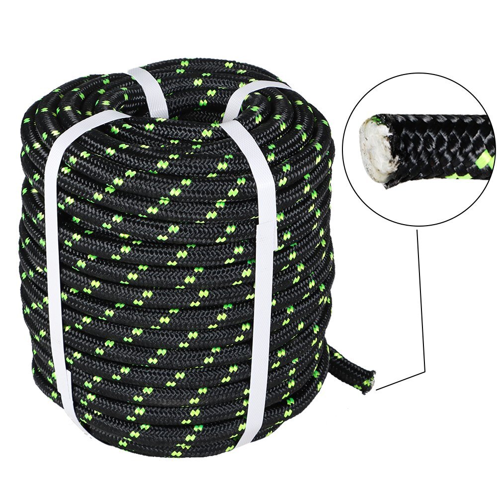 1/2' x 150' Double Braid Polyester Rope Rigging Rope Breaking Strength