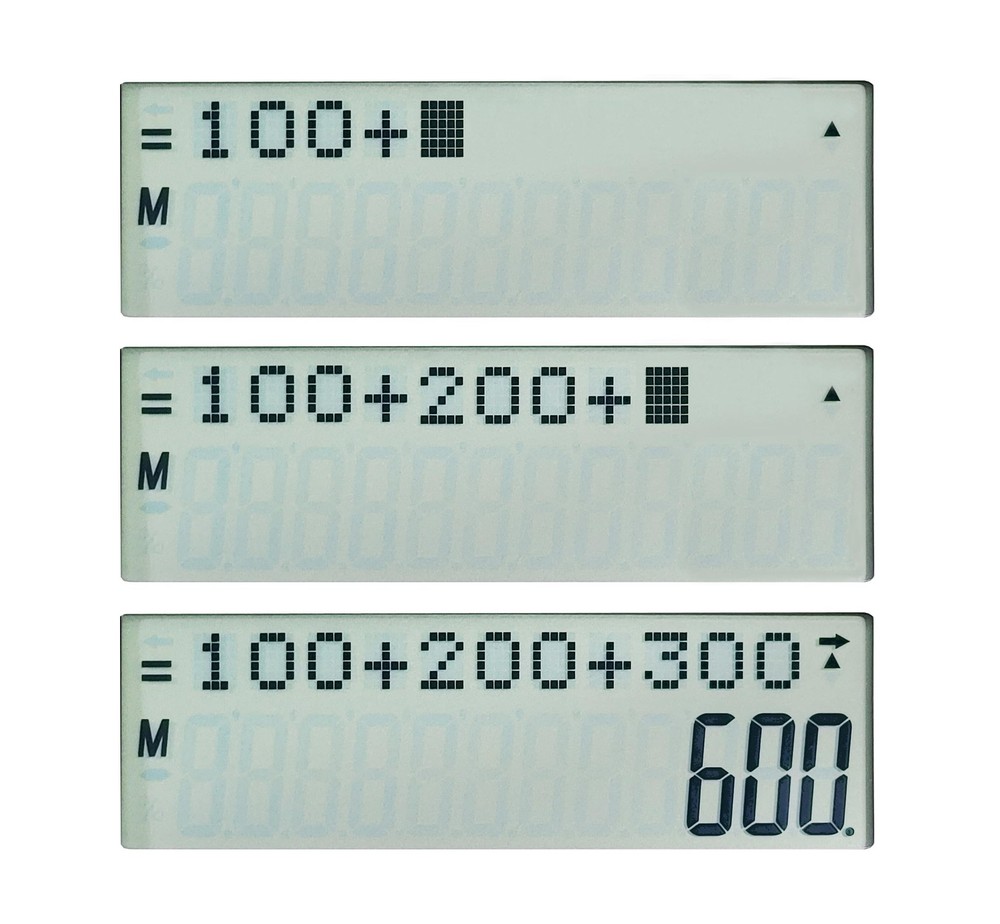 New, Two Line Display, Desktop Calculator. History Function- 30 Memories, Cal...