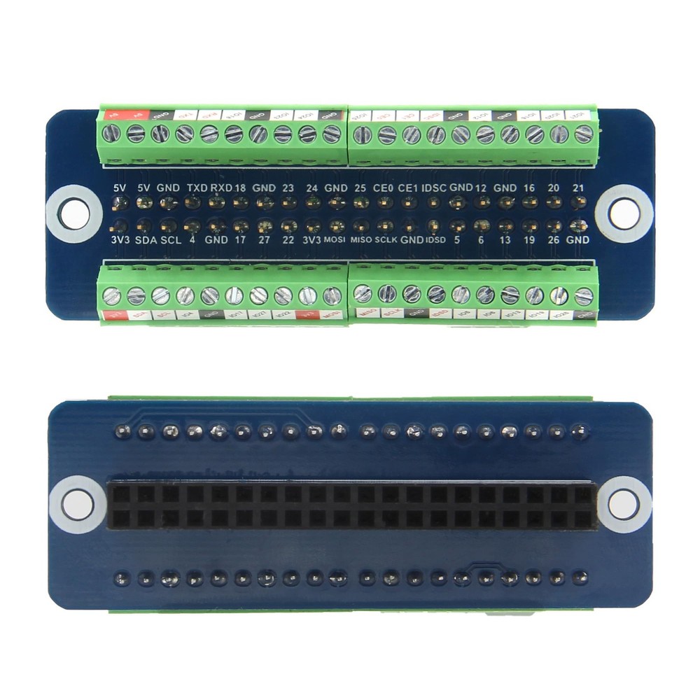 G469 GPIO Terminal Block Breakout Board For Raspberry Pi 5/4B/3B+/3B/Zero 2W