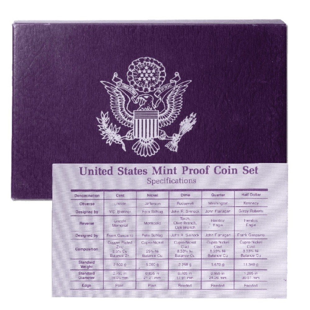 1988 U.S. Mint ,Proof Set, Original Packaging ~ OGP