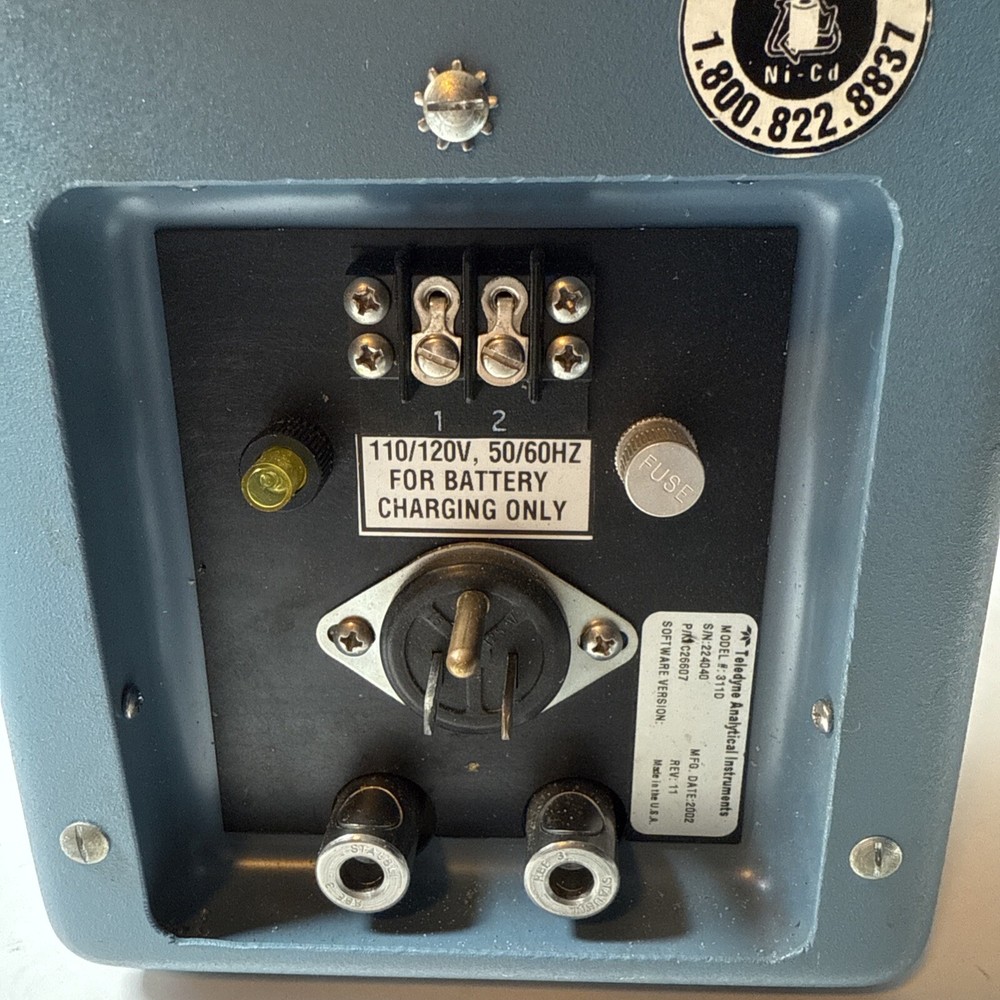 Teledyne 311-D Portable Trace Oxygen Analyzer