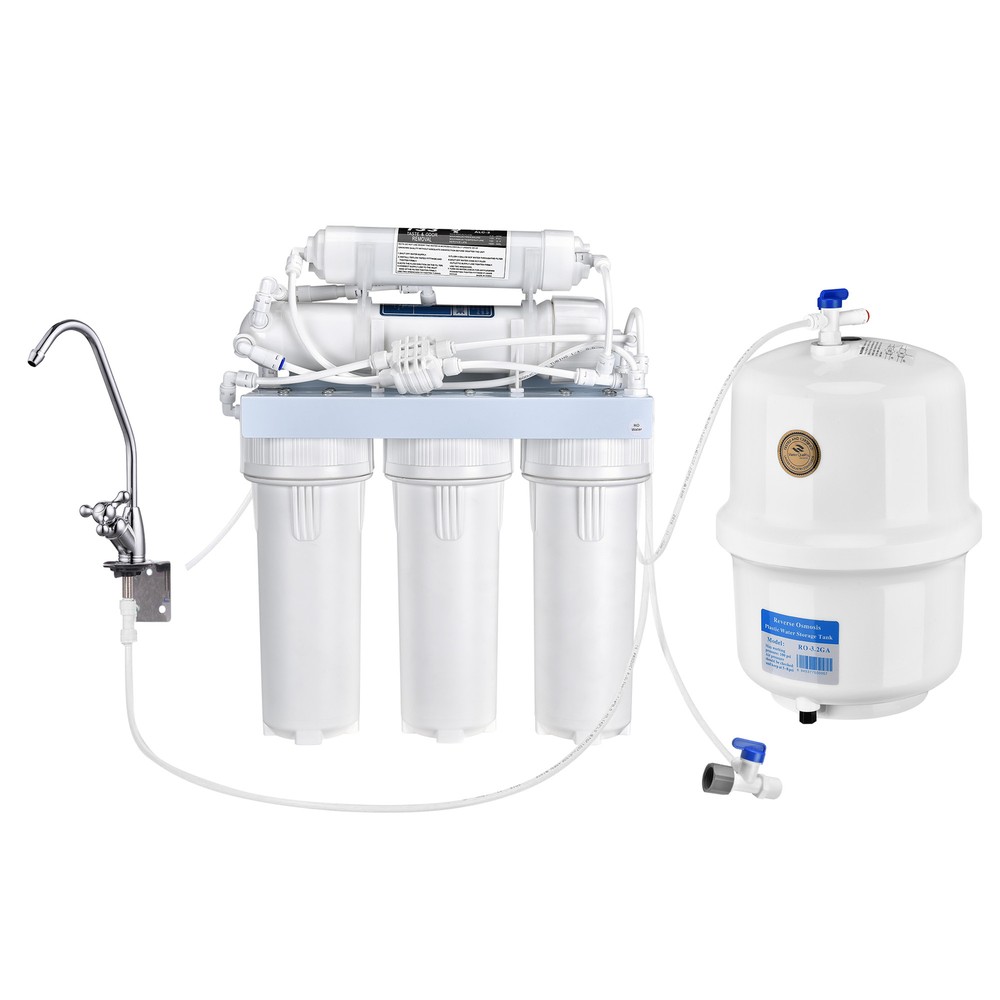 5 Stage Reverse Osmosis Drinking Water System RO Home Purifier "Complete System"