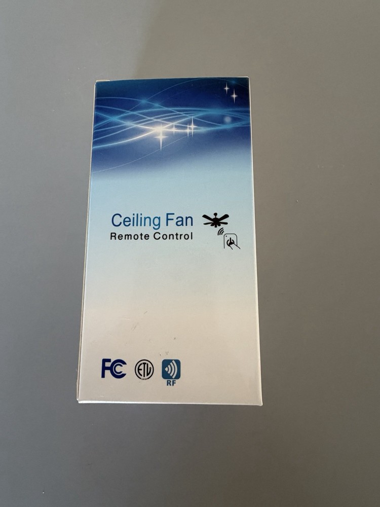 NIB Universal Ceiling Fan Remote Control, wall mount