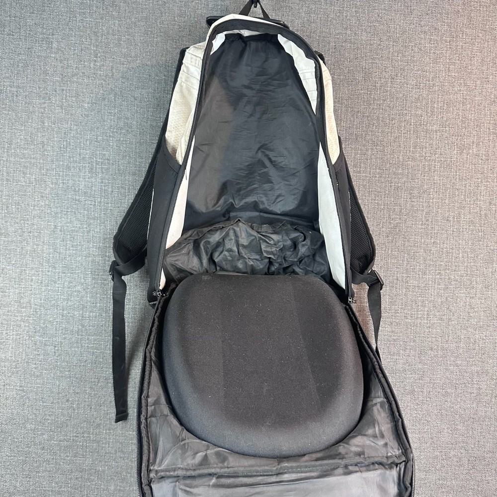 Lizard Skins Backpack Bag White Black Padded Compartment