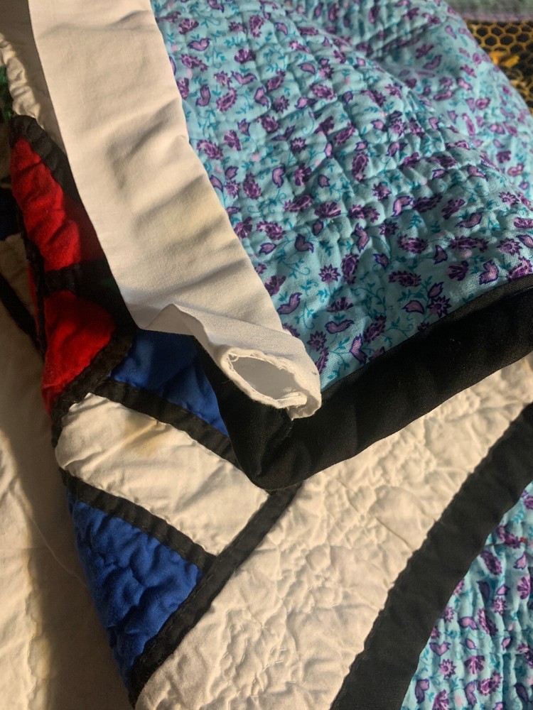 SCA Handquilted Lap Quilt