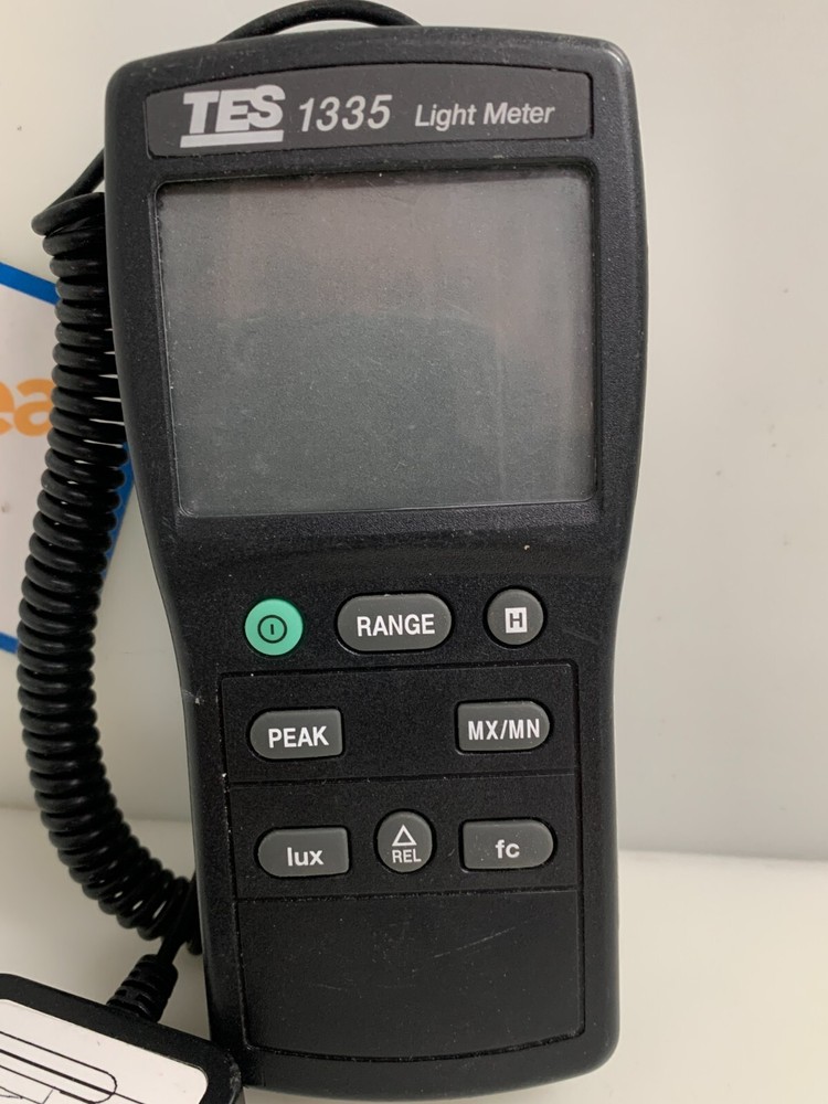 TES-1335 DIGITAL LIGHT METER (USED NO BOX)