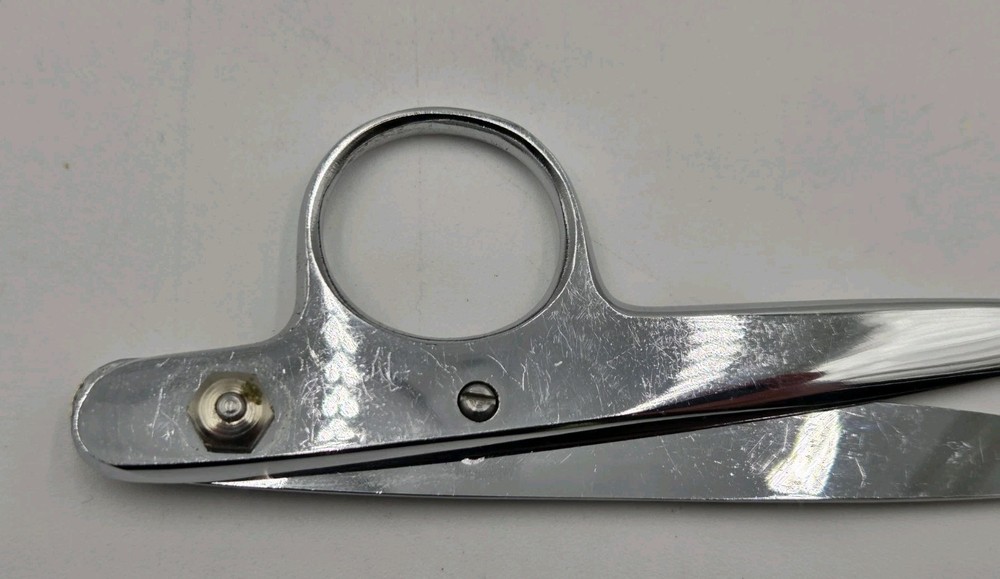 Vintage Gingher 4.5" Chrome Thread Nips - Made in Germany