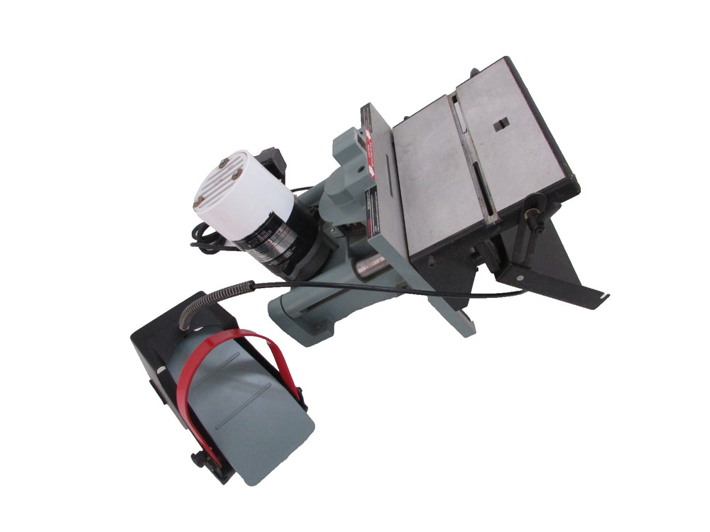 DELTA PLATE JOINER MODEL 32-100, BENCH TOP BISCUIT JOINTER