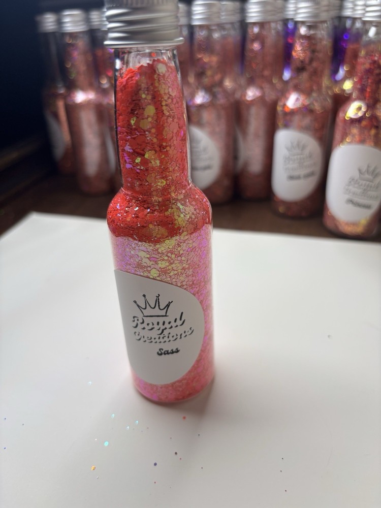 Sass 3.3oz Chunky Glitter Bottle
