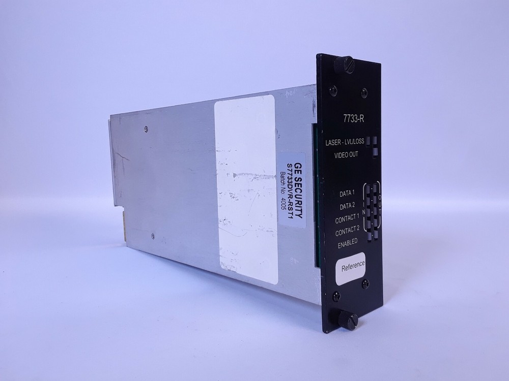 GE SECURITY S7733DVR-RST1 SM – Video & 2-Way 2-CH MPD Data, Rx, Rack