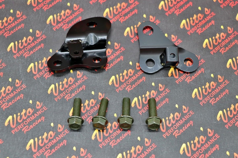 2 x NEW MOTOR MOUNTS upper front left +right + engine bolts Yamaha Banshee