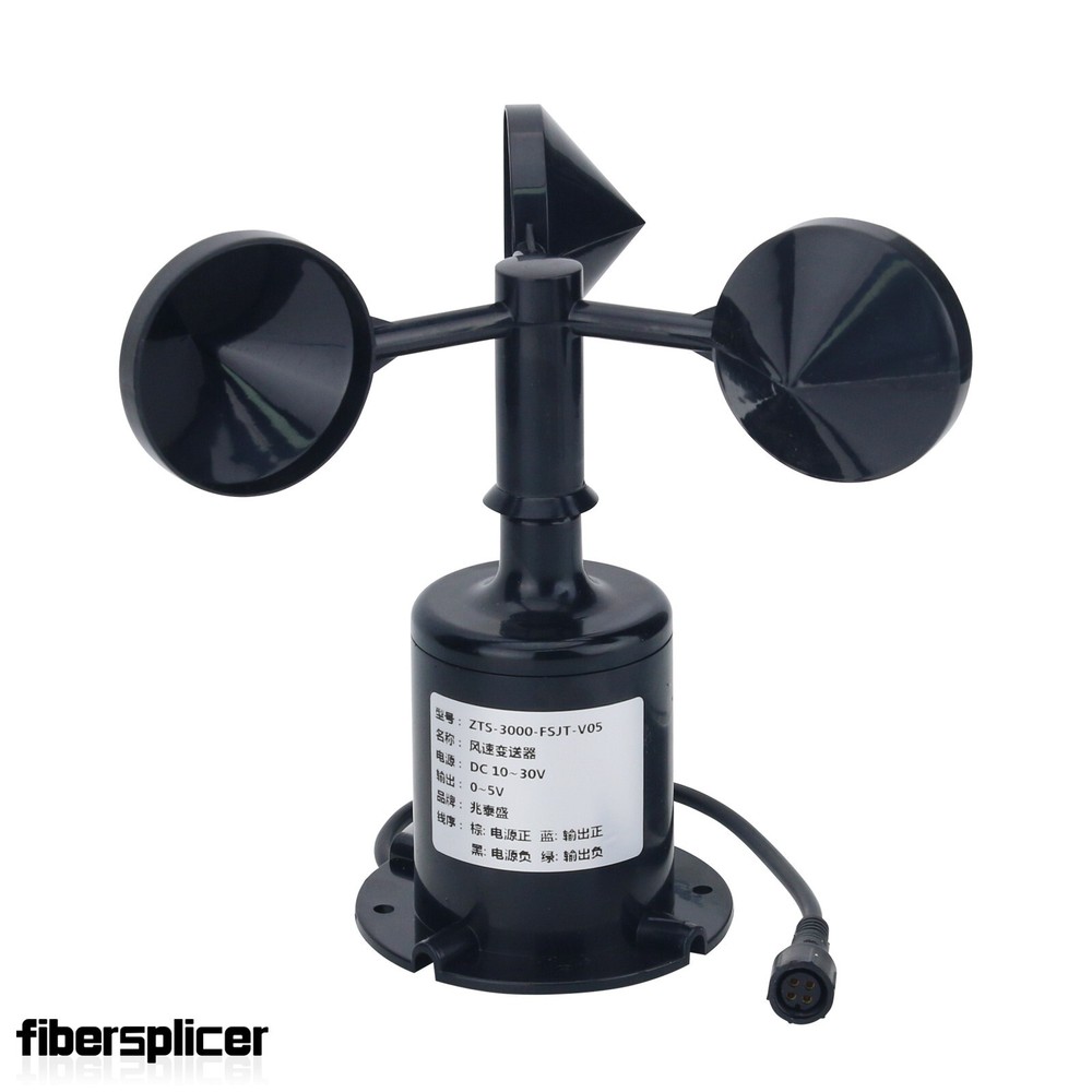 Wind Speed Sensor Anemometer with 0-5V Output Applied to Tower Cranes