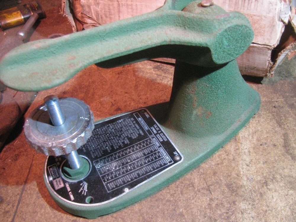Sturtevant Richmont SPT Compression Spring Tester Valve Clutch