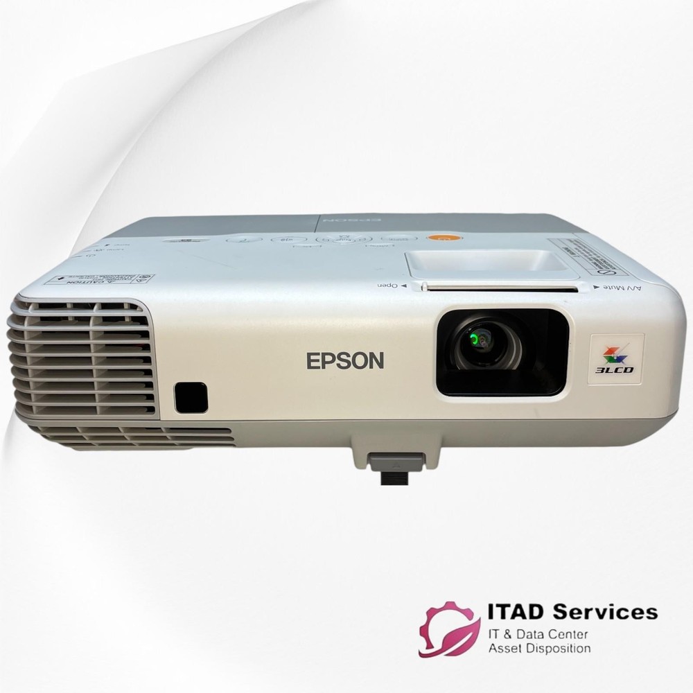 EPSON PowerLite H382A LCD Projector - ONLY 72 LAMP HOURS - TESTED