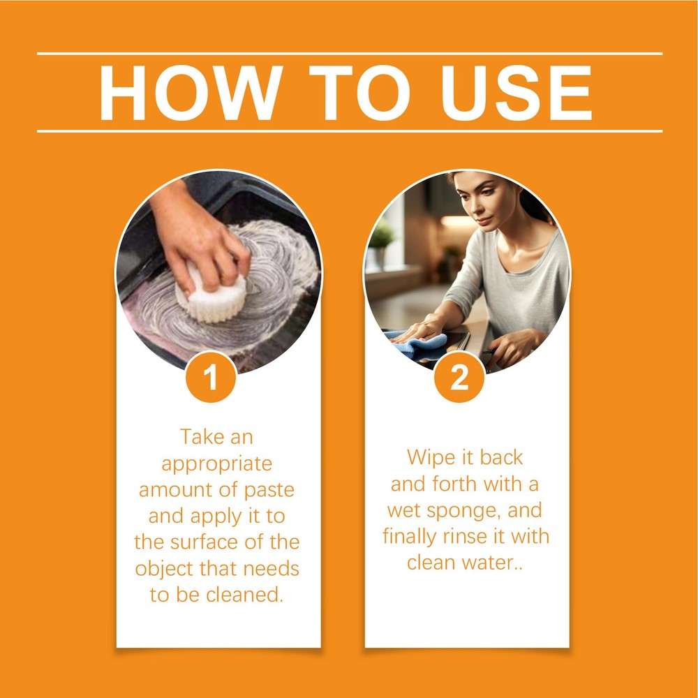 Multipurpose Cleaning Cream Kitchen Cleaning Paste Multipurpose Cleaning Robust