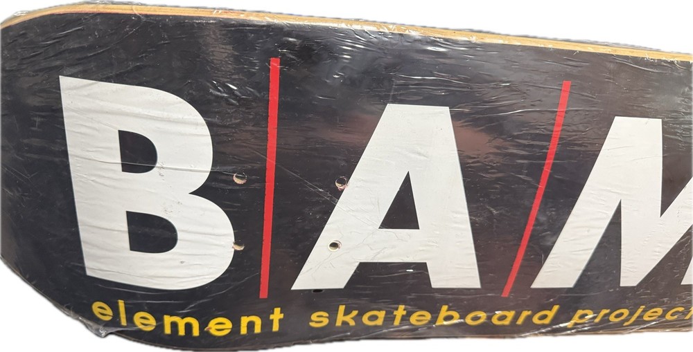 Bam Margera Element deck ERROR PRINT Upside down Element symbol