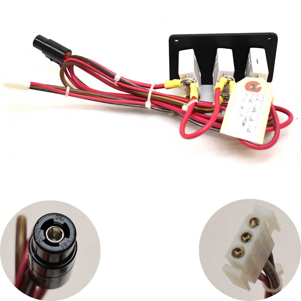 Larson Boat Switch Panel Kit K-050-268A | Center Console Brushed (2PC)