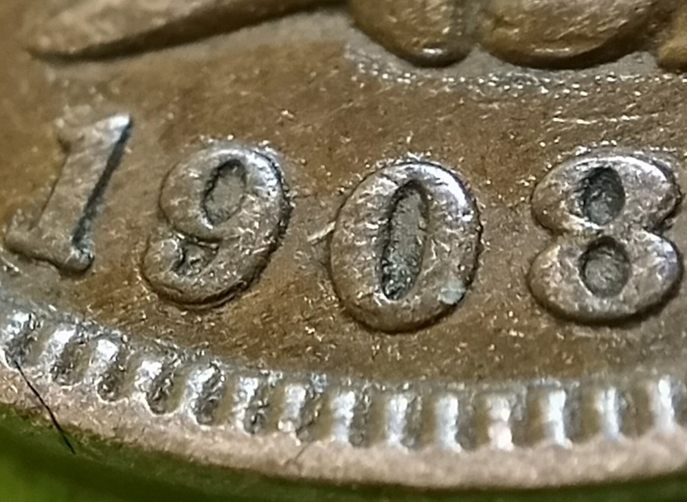 1908 Indian Head Cent RPD-002 / SNOW-1