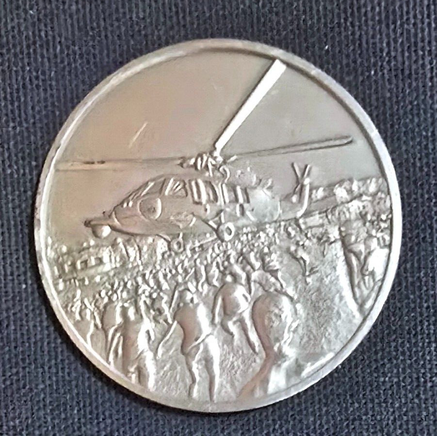 Awesome 2" USN Navy Multi-Unit Challenge Coin HADR 2013