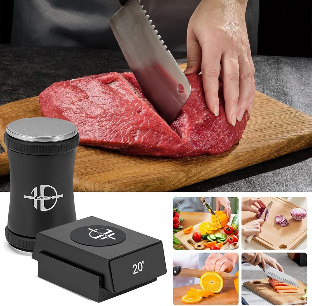 Diamond Rolling Knife Sharpener Straight Edge Roller Knife Sharpening 2-Angle