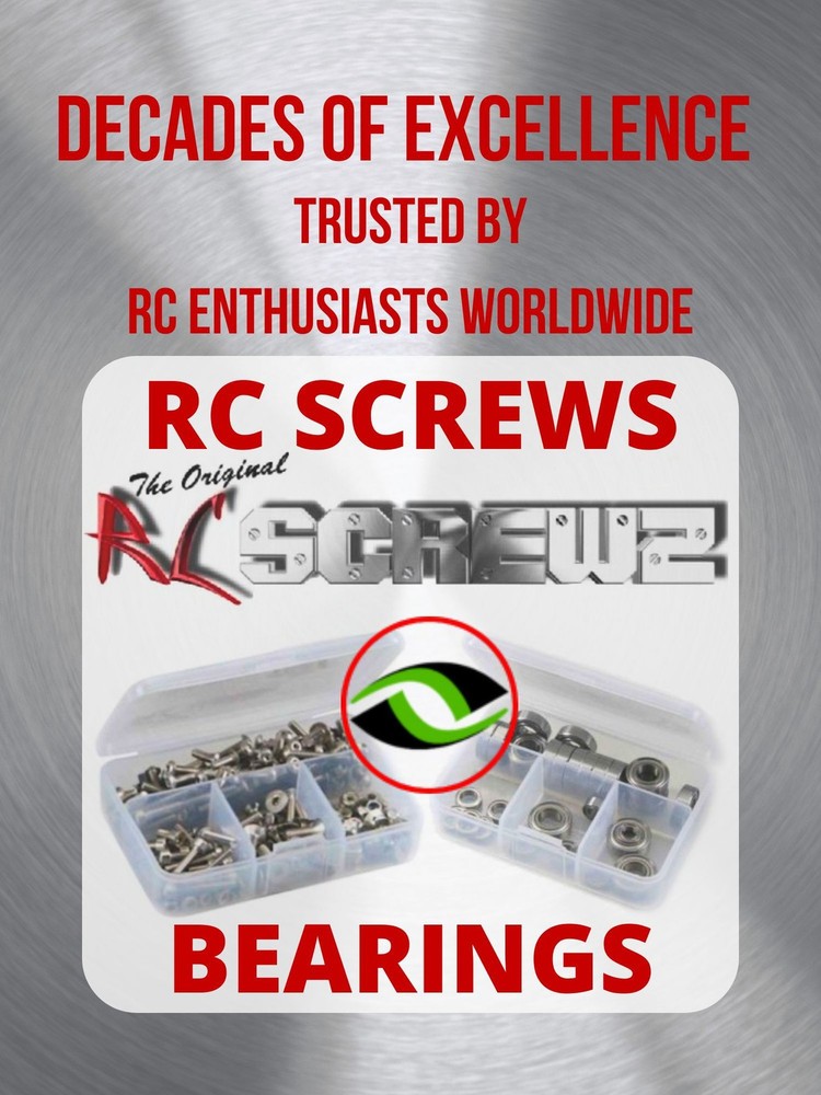 RCScrewZ Stainless Screw Kit dyn001 for Dynam E-Razor 450 | KIT