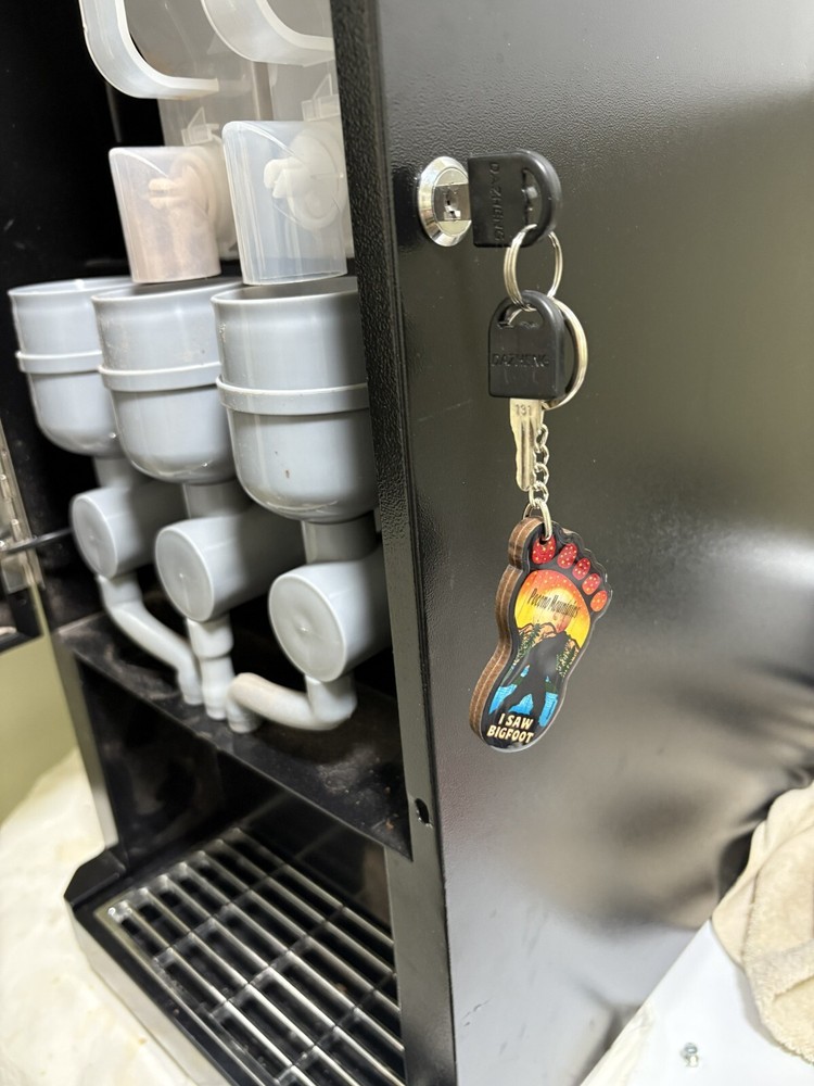 Instant Commercial Coffee Dispenser Used