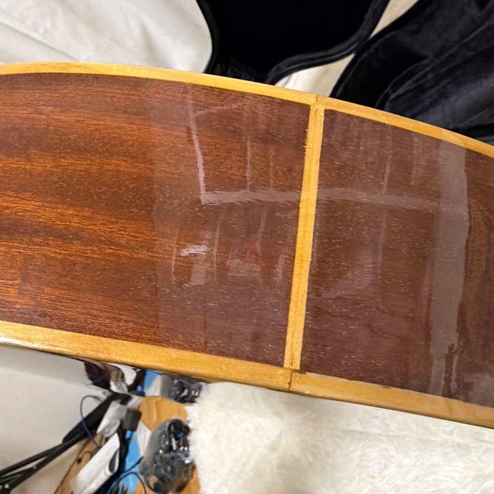 Ryoji Matsuoka Classical Guitar MS- With Case And Broken Strings